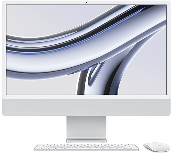Image of APPLE iMac 4.5K 24" (2023) - M3, 512 GB SSD, Silver
