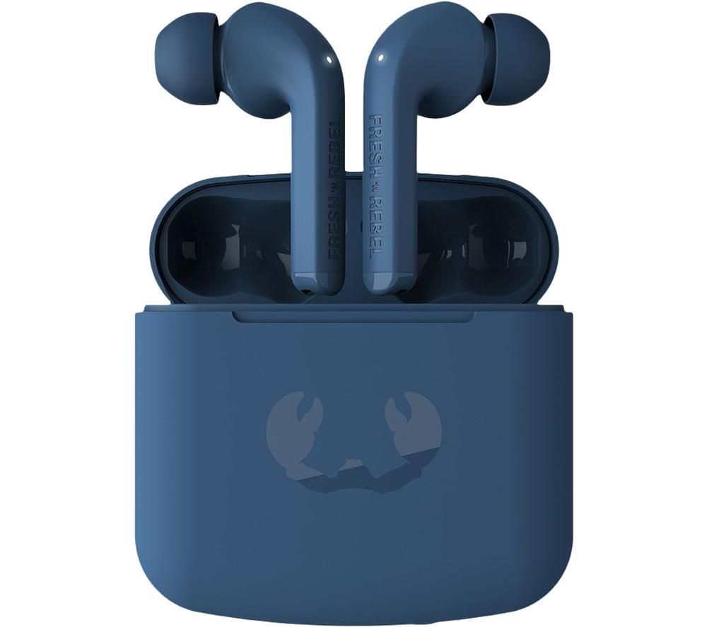 Twins 1 Tip Wireless Bluetooth Earbuds - Steel Blue