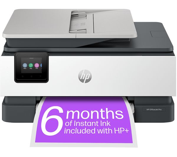 Image of HP OfficeJet Pro 8124e All-in-One Wireless Inkjet Printer & Instant Ink with HP+