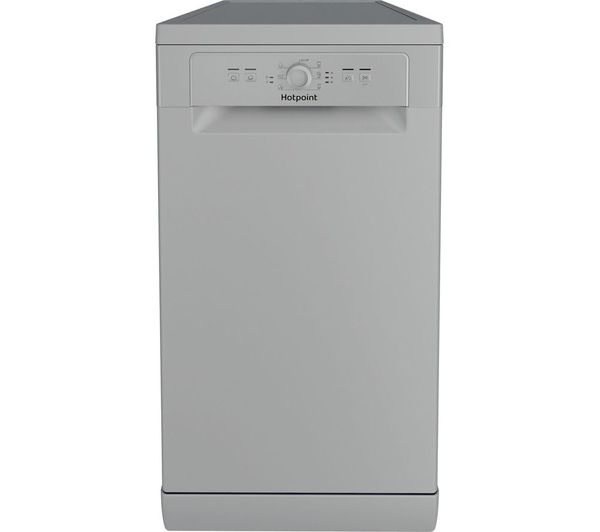 Hotpoint Hf9e 1b19 S Uk Slimline Dishwasher Silver