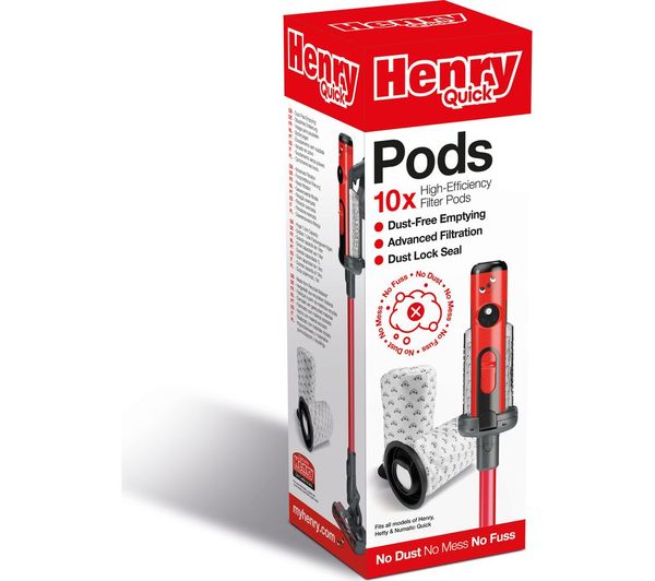 Numatic Henry Quick Dust Pods Pack Of 10