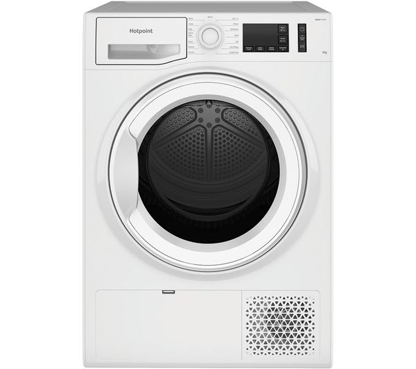 Hotpoint Crease Care Nt M11 92 Uk 9 Kg Heat Pump Tumble Dryer White