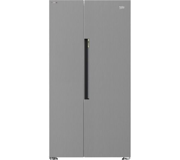 Beko Asp342ndvpx American Style Smart Fridge Freezer Brushed Steel