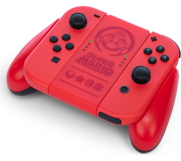 POWERA Nintendo Switch Joy Con Comfort Grip Super Mario Red NSAC0058 02 Currys Business