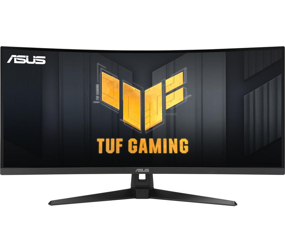 TUF VG34VQ3B Wide Quad HD 34" Curved LED Gaming Monitor - Black