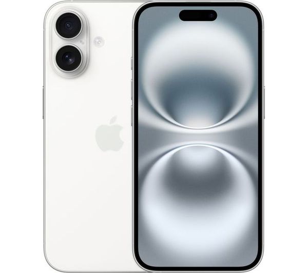 An image of APPLE Refurbished iPhone 16 - 128 GB, White (Excellent Condition)
