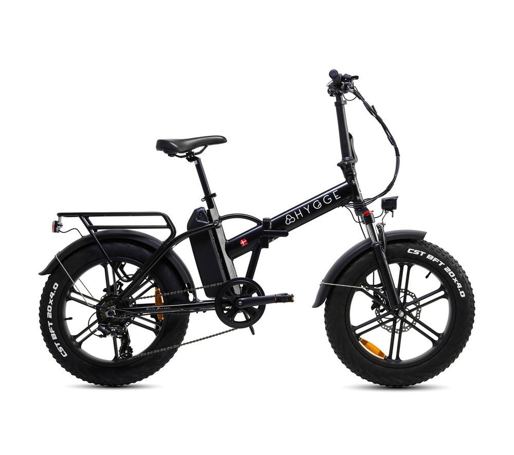 Vester HY0238 Electric Folding Bike - Onyx Black