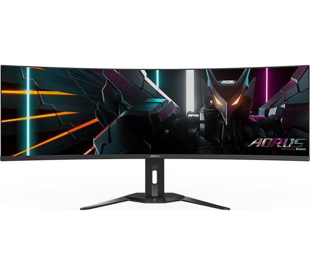 AORUS CO49DQ 5K Ultra HD 49" Curved QD-OLED Gaming Monitor - Black