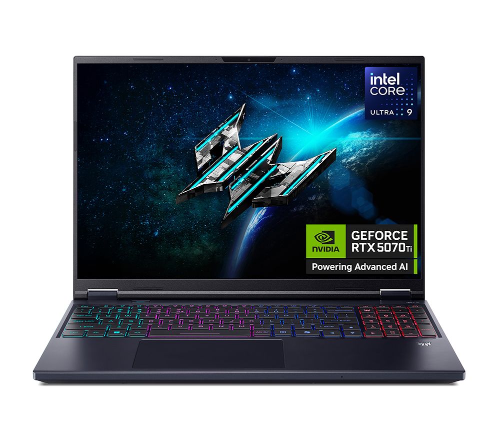Predator Helios Neo 16 AI 16" Gaming Laptop - Intel® Core™ Ultra 9, RTX 5070 Ti, 1 TB SSD