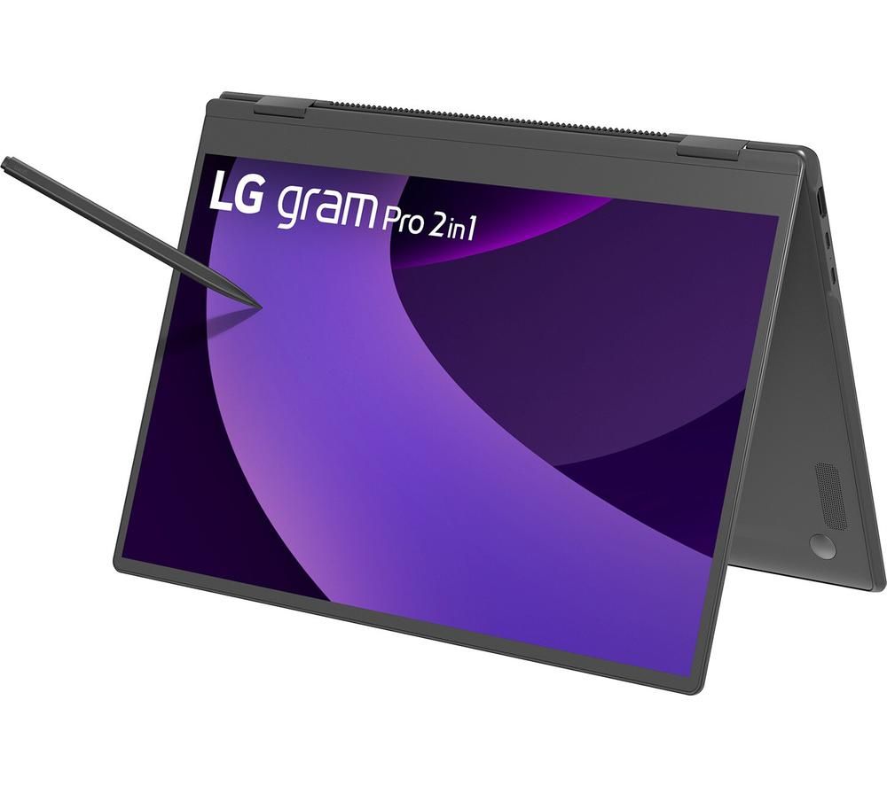 gram Pro 16T90TP-G.AA78A1 16" 2 in 1 Laptop - Intel® Core™ Ultra 7, 1 TB SSD, Black