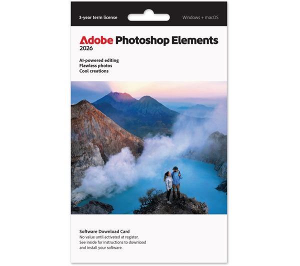 An image of ADOBE Photoshop Elements 2026 - 3 years for 1 user (download)