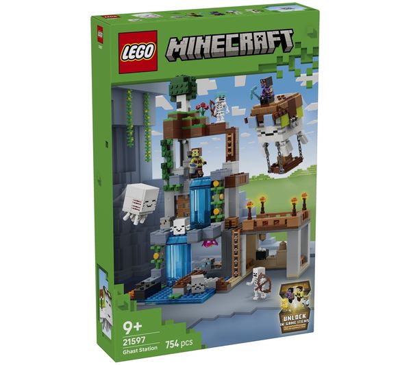 An image of LEGO Minecraft 21597 Ghast Station Set