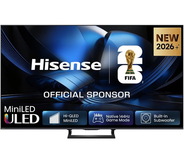An image of HISENSE U7S 85" Mini LED 4K 144Hz Smart AI TV with Freely - 85U7STUK