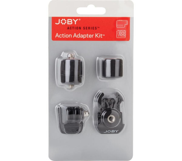 JOBY JB01325 Action Adapter Kit, Black