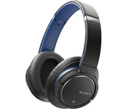 SONY MDR-ZX770BNL Wireless Bluetooth Noise-Cancelling Headphones - Blue