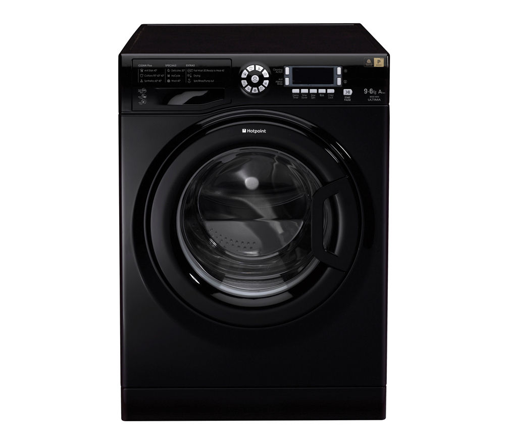 Buy HOTPOINT WDUD9640K Washer Dryer - Black | Free Delivery | Currys