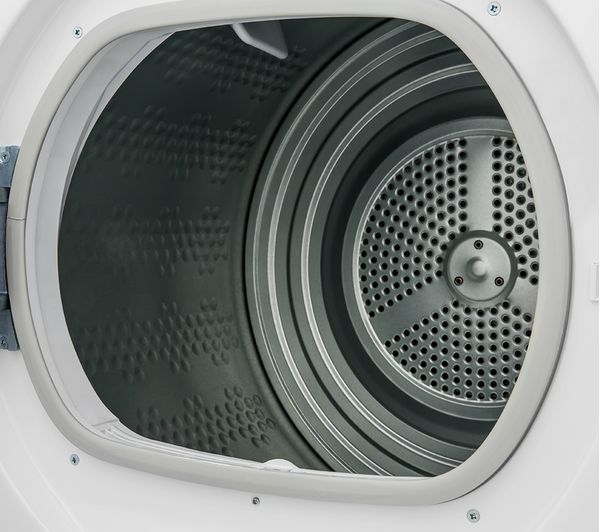 White Hoover HLC8DCG Link 8kg Freestanding Condenser Tumble Dryer 