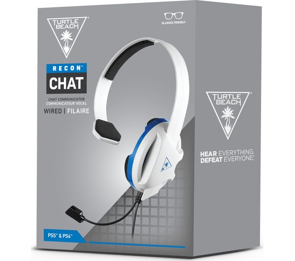 TBS 3346 02 TURTLE BEACH Recon Chat Gaming Headset White