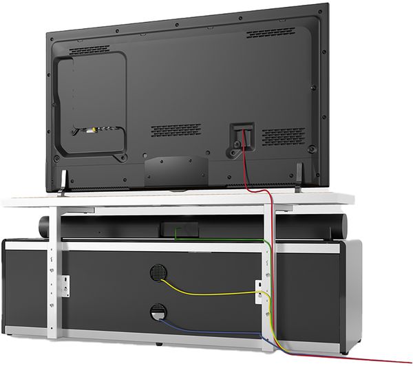 Buy AVF Stage 1250 mm TV Stand with 4 Colour Settings Free Delivery