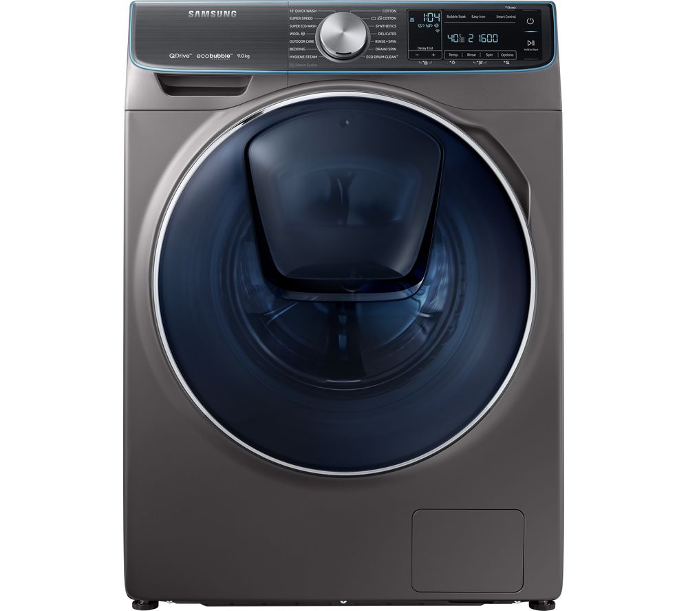 SAMSUNG WW90M761NOO/EU Smart 9 kg 1600 Spin Washing Machine – Graphite, Graphite