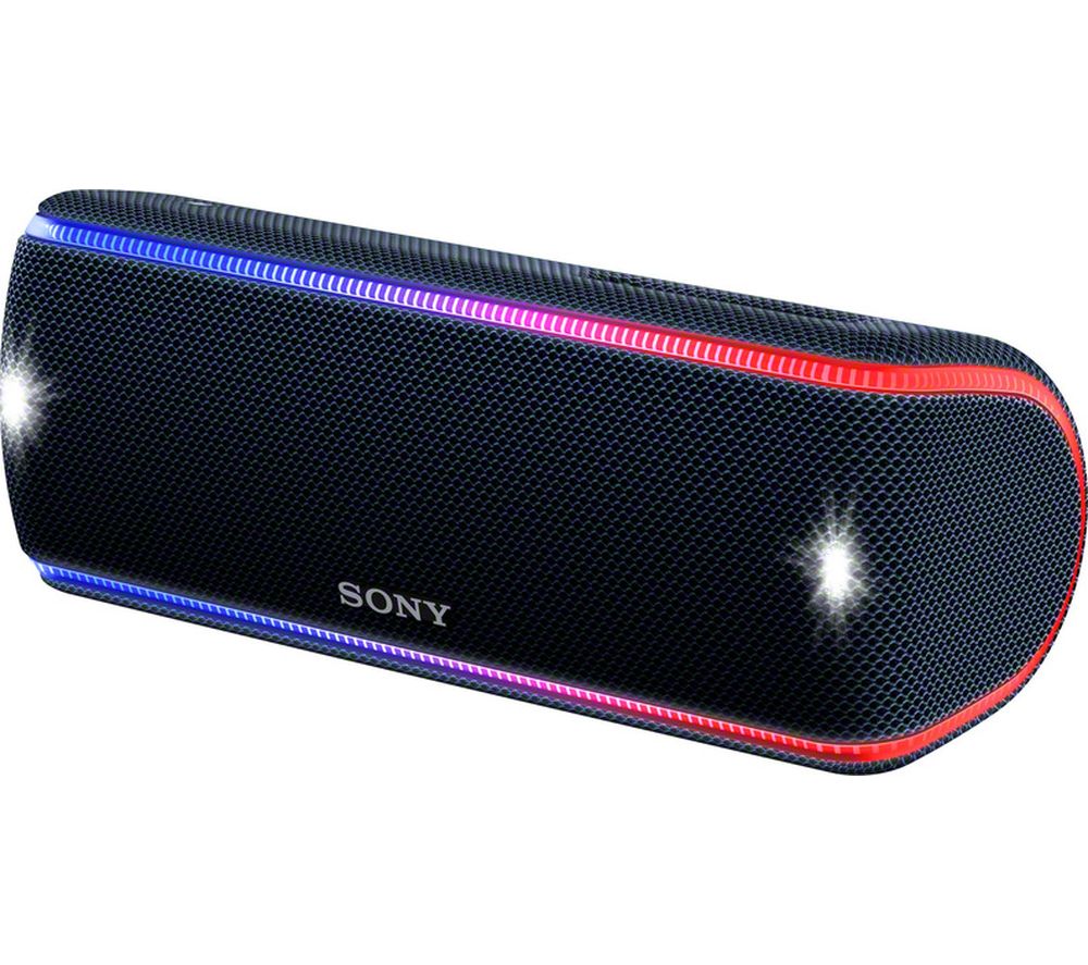 SONY SRS-XB31 Portable Bluetooth Wireless Speaker – Black, Black