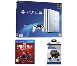 SONY PlayStation 4 Pro, Marvel's Spider-Man & Twin Docking Station Bundle