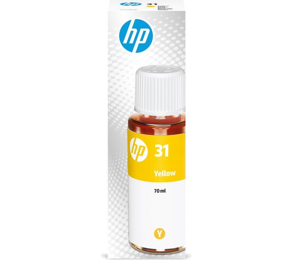 Image of HP 31 Original Yellow Ink Bottle