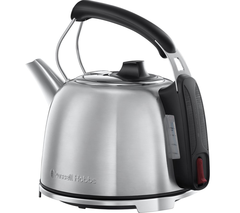 RUSSELL HOBBS K65 Anniversary Traditional Kettle - Silver, Silver