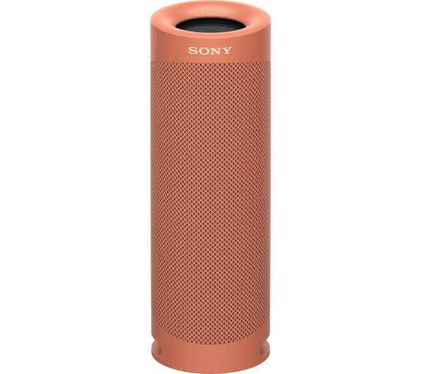 Image of SONY SRS-XB23 Portable Bluetooth Speaker - Coral Red