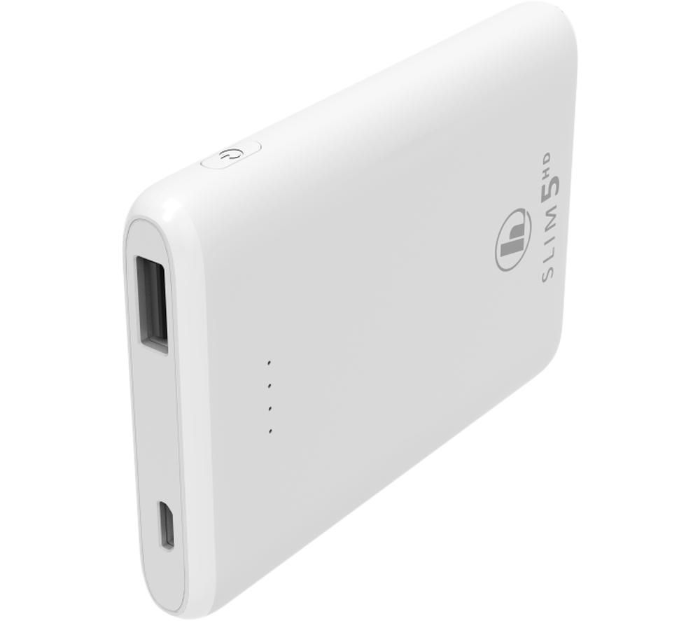HAMA SLIM 5HD Portable Power Bank - White