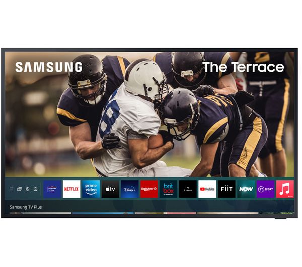 Image of SAMSUNG The Terrace QE75LST7TCUXXU 75" Smart 4K Ultra HD HDR QLED Outdoor TV with Bixby & Google Assistant