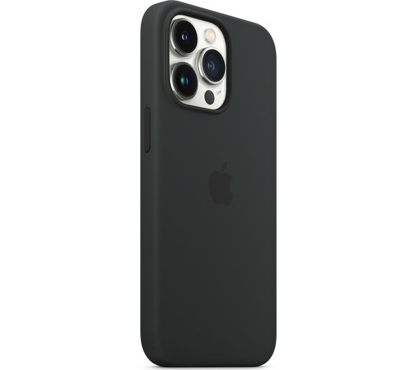 Apple - iPhone 13 Silicone Case with MagSafe - Midnight