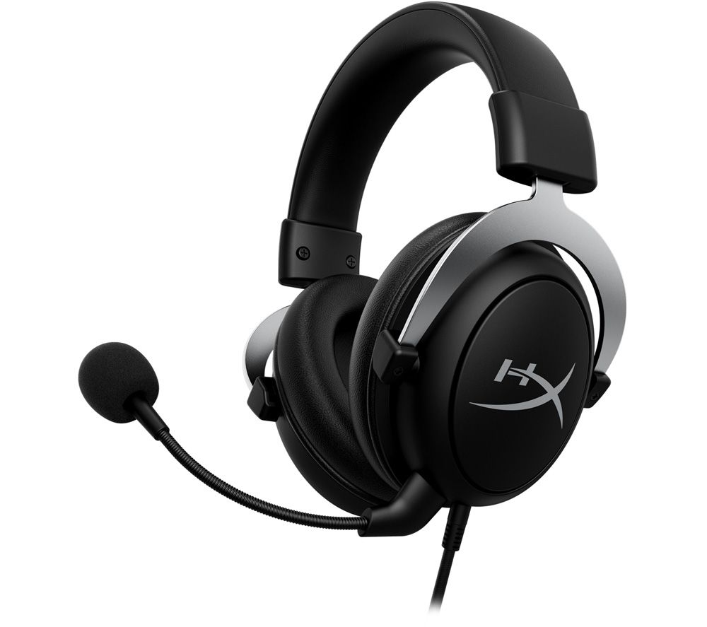 HYPERX CloudX Xbox Gaming Headset Black & Silver Fast Delivery Currysie
