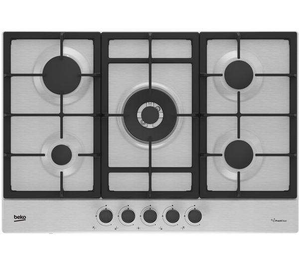 Image of BEKO Pro HIAW75225SXE 75 cm Gas Hob - Stainless Steel