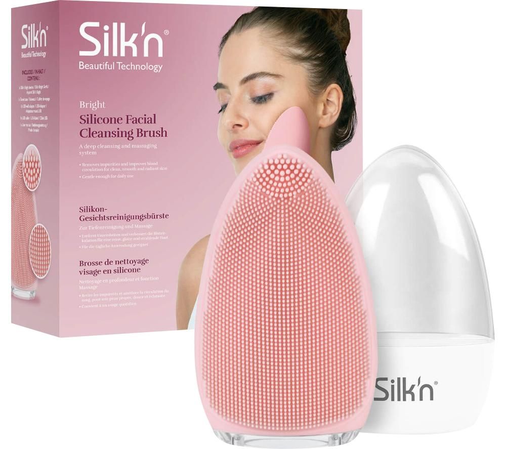 Bright FB1PUKP001 Facial Cleansing Brush - Pink