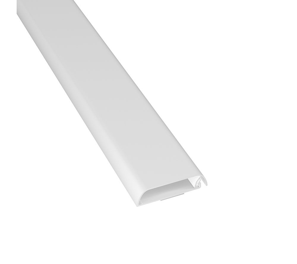 60 x 15 mm TV Drop Trunking - 760 mm, White
