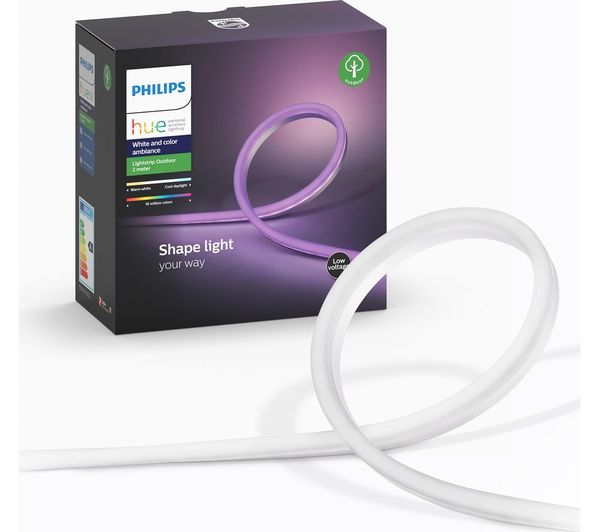 Philips Hue White Colour Ambiance Smart Outdoor Led Lightstrip 2 M