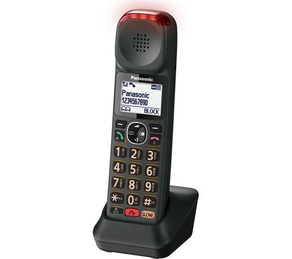 Panasonic Kx Tgma45em Dect Cordless Phone Additional Handset Black