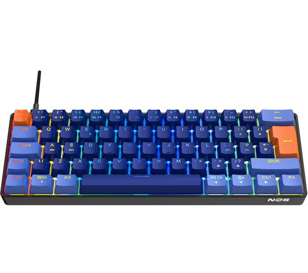 NOS C-450 Mini Pro RGB Mechanical Gaming Keyboard - Jazz - 396171-UK ...