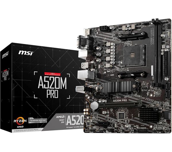 MSI PRIME A520M Pro AM4 Motherboard