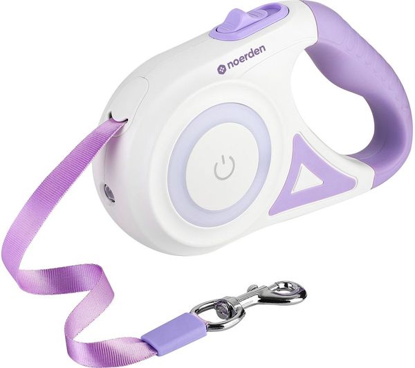 Noerden Flexi Retractable Pet Leash Purple