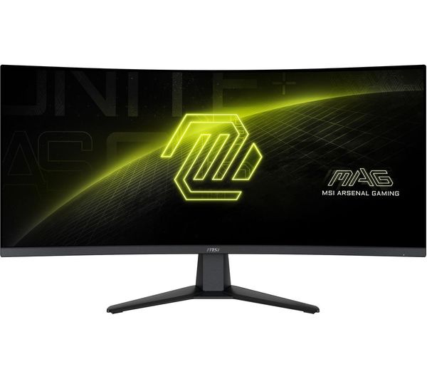Msi Mag 346cq Ultra Wide Quad Hd 34” Curved Va Gaming Monitor Black