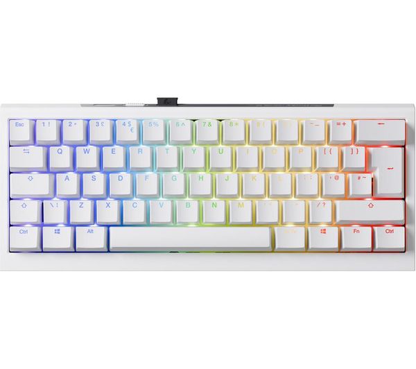 Ducky One X Mini Wireless Mechanical Gaming Keyboard White