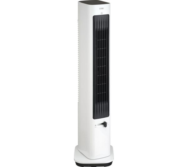 Logitech Heater LOGIK L22TFHW25 Hot & Cool Fan Heater - White - - Currys Business