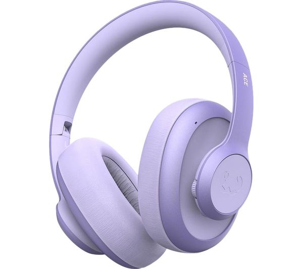 An image of FRESH N REBEL Clam Ace Wireless Bluetooth Noise-Cancelling Headphones - Dreamy Lilac