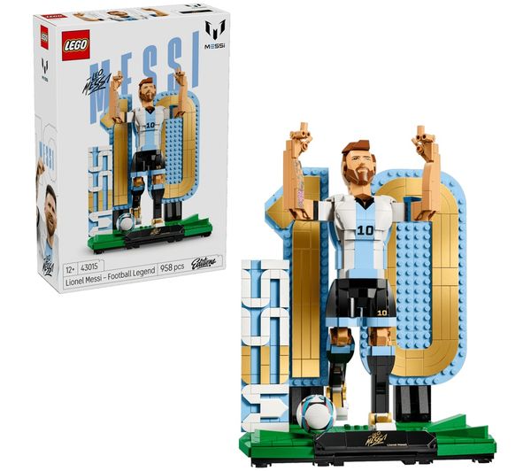 An image of LEGO Editions 43015 Lionel Messi: Football Legend Set
