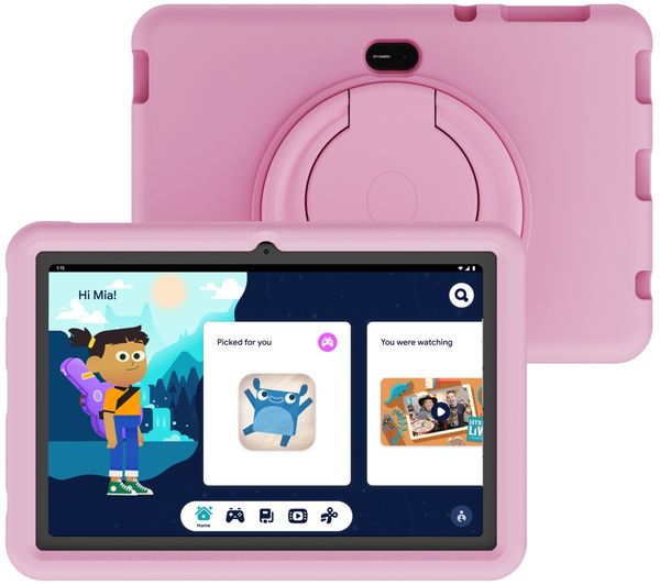 An image of ACER ACTABKPK1027 Kids 10" Tablet - 64 GB, Pink