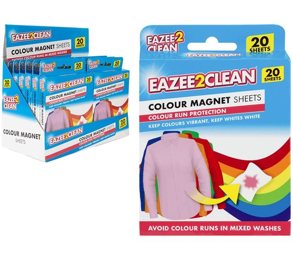 An image of EAZEE2CLEAN Colour Magnet Sheets - 20 Pack