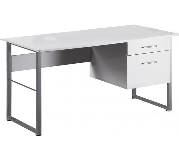 ALPHASON Cabrini Desk - White, White