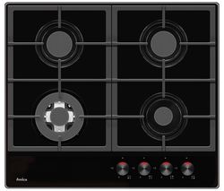 AMICA PHCZ6512 Gas Hob - Black